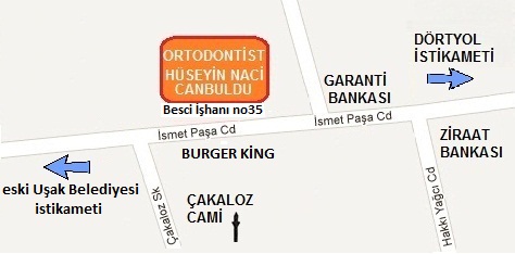 U�ak Ortodonti - Kroki- Ortodontist H�seyin Naci Canbuldu